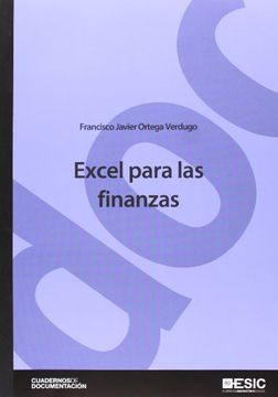 portada Excel Para las Finanzas (Cuadernos de Documentación) (in Spanish)