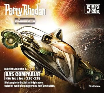 portada Perry Rhodan neo Episoden 210-219 (5 Mp3-Cds): Staffel: Das Compariat (en Alemán)