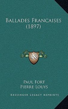 portada Ballades Francaises (1897) (in French)