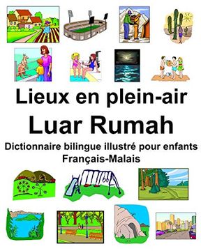 portada Français-Malais Lieux en Plein-Air 