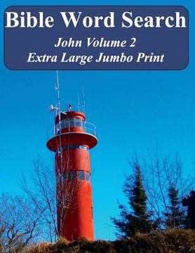 portada Bible Word Search John Volume 2: King James Version Extra Large Jumbo Print (en Inglés)