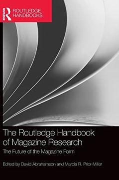 portada The Routledge Handbook of Magazine Research: The Future of the Magazine Form (Routledge Media and Cultural Studies Handbooks) (en Inglés)