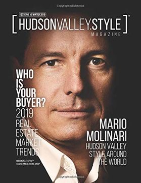 portada Hudson Valley Style Magazine - Winter 2019 Edition: Hudson Valley Style Around the World With Mario Molinari (en Inglés)