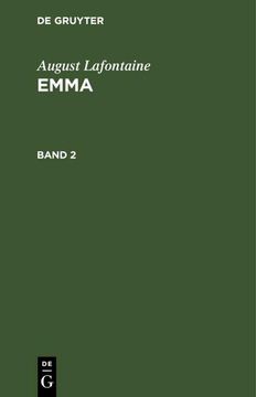 portada August Lafontaine: Emma. Band 2 (in German)