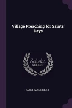 portada Village Preaching for Saints' Days (en Inglés)