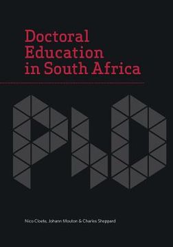 portada Doctoral Education in South Africa (en Inglés)