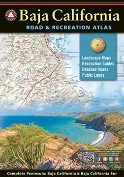 portada Baja California Benchmark Road & Recreation Atlas (en Inglés)