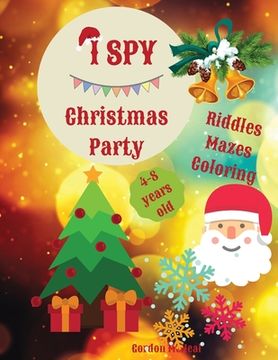 portada I Spy Christmas Party (in English)