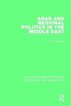 portada Arab and Regional Politics in the Middle East (en Inglés)