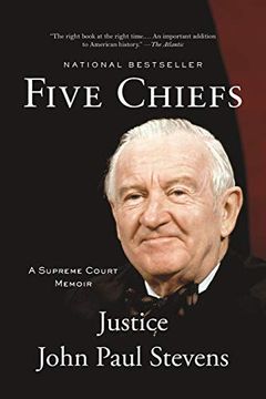portada Five Chiefs: A Supreme Court Memoir (en Inglés)