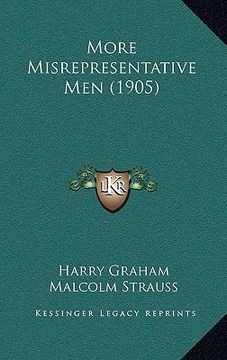 portada more misrepresentative men (1905) (en Inglés)
