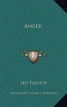 portada anger (en Inglés)