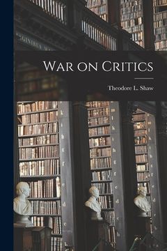 portada War on Critics (in English)