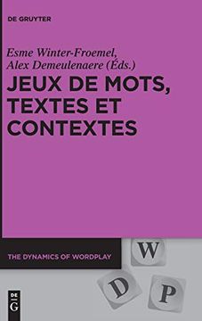 portada Jeux de Mots, Textes et Contextes (Dynamics of Wordplay) (in French)