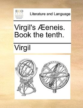 portada virgil's eneis. book the tenth.