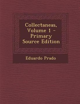portada Collectaneas, Volume 1 (en Portugués)