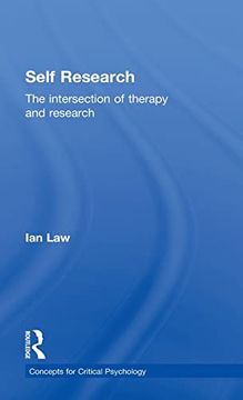 portada Self Research: The Intersection of Therapy and Research (Concepts for Critical Psychology) (en Inglés)