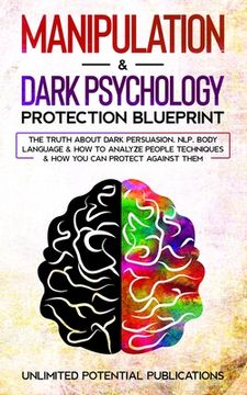 portada Manipulation & Dark Psychology Protection Blueprint: The Truth About Dark Persuasion, NLP, Body Language & How To Analyze People Techniques & How You (en Inglés)