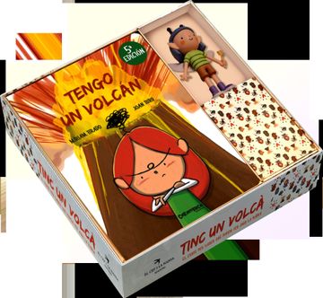 portada Tengo un Volcán (Edición Especial Libro + Figura) (Calita)