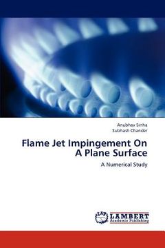 portada flame jet impingement on a plane surface (in English)