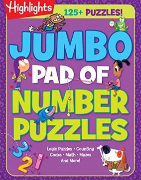 portada Jumbo pad of Number Puzzles (Highlights Jumbo Books & Pads) 