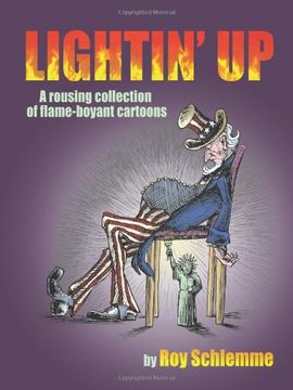 portada Lightin' up: A Rousing Collection of Flame-Boyant Cartoons (en Inglés)