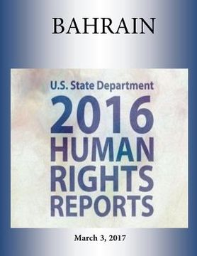 portada BAHRAIN 2016 HUMAN RIGHTS Report (en Inglés)