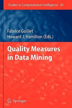 portada quality measures in data mining (en Inglés)