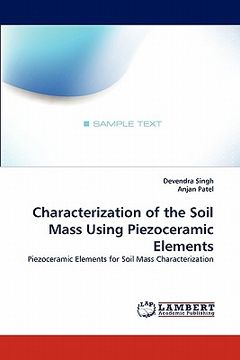 portada characterization of the soil mass using piezoceramic elements (en Inglés)