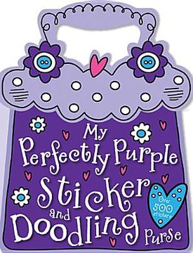portada my perfectly purple sticker and doodling purse (in English)