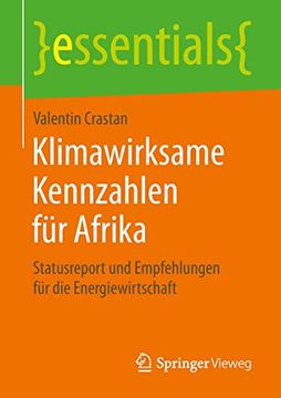 portada Klimawirksame Kennzahlen für Afrika: Statusreport und Empfehlungen für die Energiewirtschaft (en Alemán)