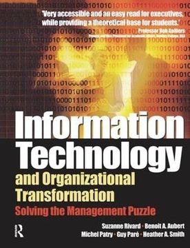 portada Information Technology and Organizational Transformation (in English)