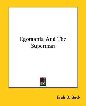 portada egomania and the superman (en Inglés)