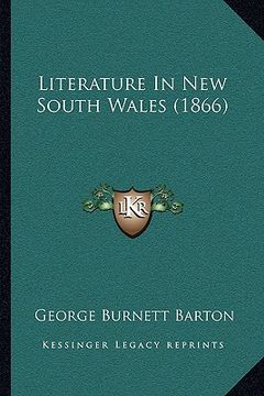 portada literature in new south wales (1866) (en Inglés)