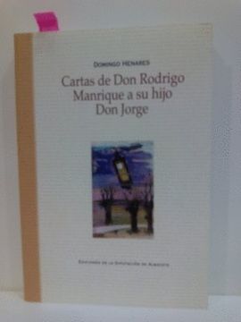 portada Cartas de don Rodrigo Manrique a su Hijo don Jorge
