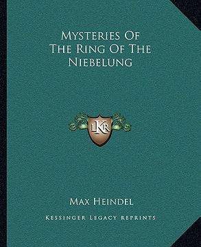 portada mysteries of the ring of the niebelung (en Inglés)