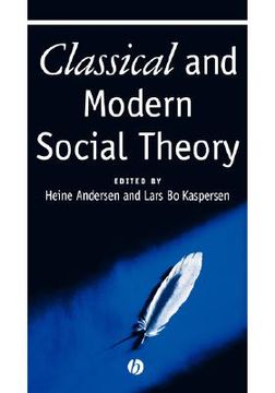 portada classical and modern social theory (en Inglés)