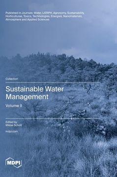 portada Sustainable Water Management: Volume II (en Inglés)