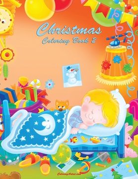 portada Christmas Coloring Book 2 (en Inglés)