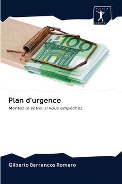 portada Plan d'urgence (en Francés)