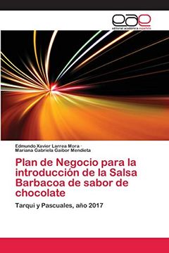 portada Plan de Negocio Para la Introducción de la Salsa Barbacoa de Sabor de Chocolate