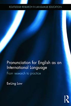 portada Pronunciation for English as an International Language: From Research to Practice (en Inglés)