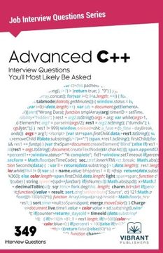portada Advanced C++ Interview Questions You'll Most Likely Be Asked: Volume 21 (Job Interview Questions Series)
