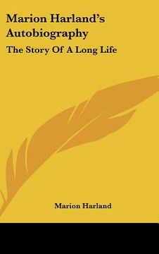 portada marion harland's autobiography: the story of a long life (en Inglés)