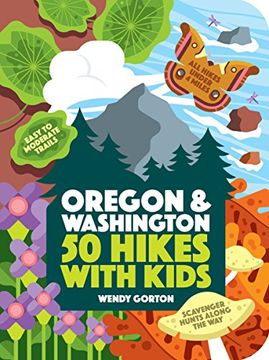 portada 50 Hikes With Kids: Oregon and Washington (in English)