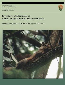 portada Inventory of Mammals at Valley Forge National Historical Park (in English)