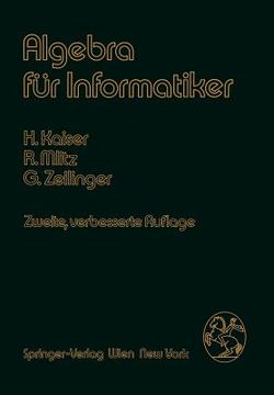 portada Algebra Für Informatiker (en Alemán)