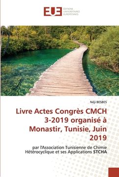 portada Livre Actes Congrès CMCH 3-2019 organisé à Monastir, Tunisie, Juin 2019 (en Francés)