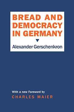 portada bread and democracy in germany (en Inglés)