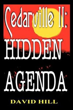 portada cedarville ii: hidden agenda (in English)